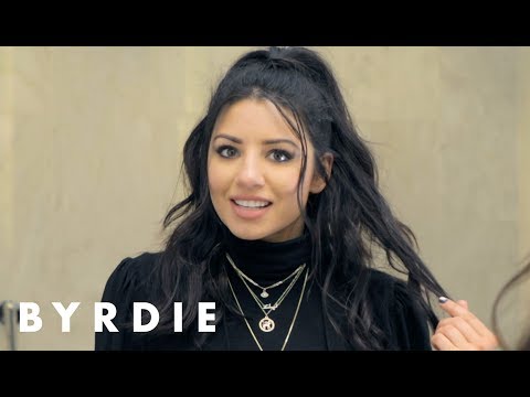 Easy Half-Up Ponytail Hairstyle With Justine Marjan | Byrdie