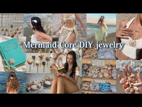 Easy DIY jewelry: mermaid core 🧜‍♀️🐚🌊