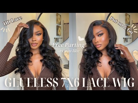 NEW! Glueless 7x6 HD Lace Wig Install✨PartingMax Hair Gives You What You Want🔥 #luvmehair #hair