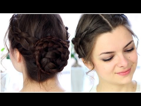 Easy Braided Bun