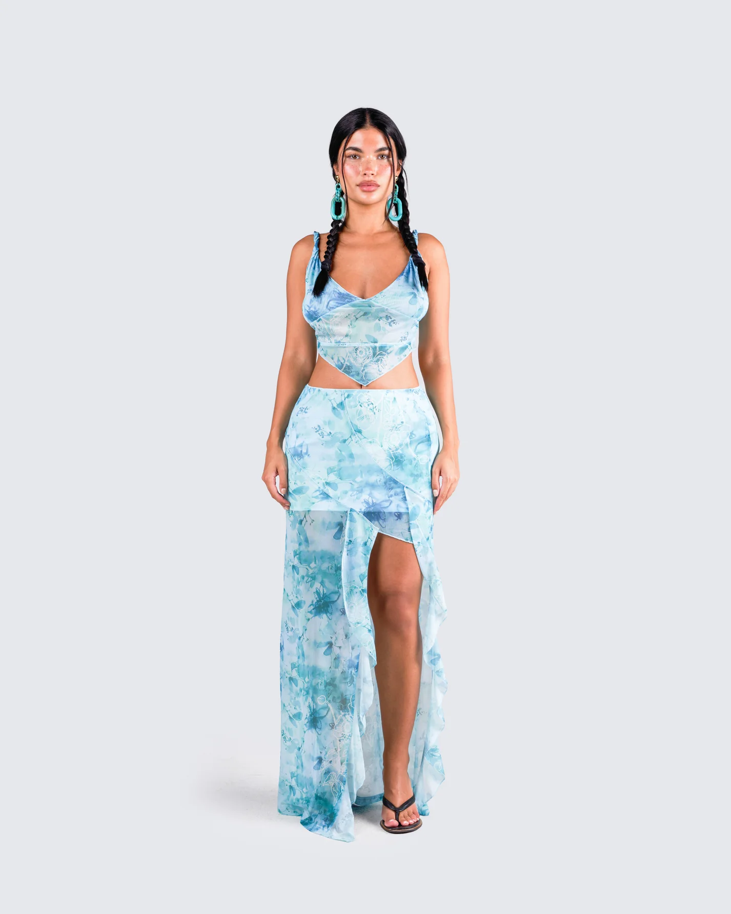 Mesh two-piece set from Finesse