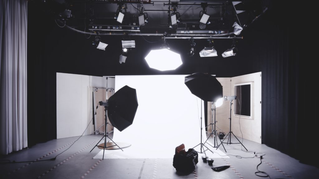 Photoshoot studio photo from unsplash