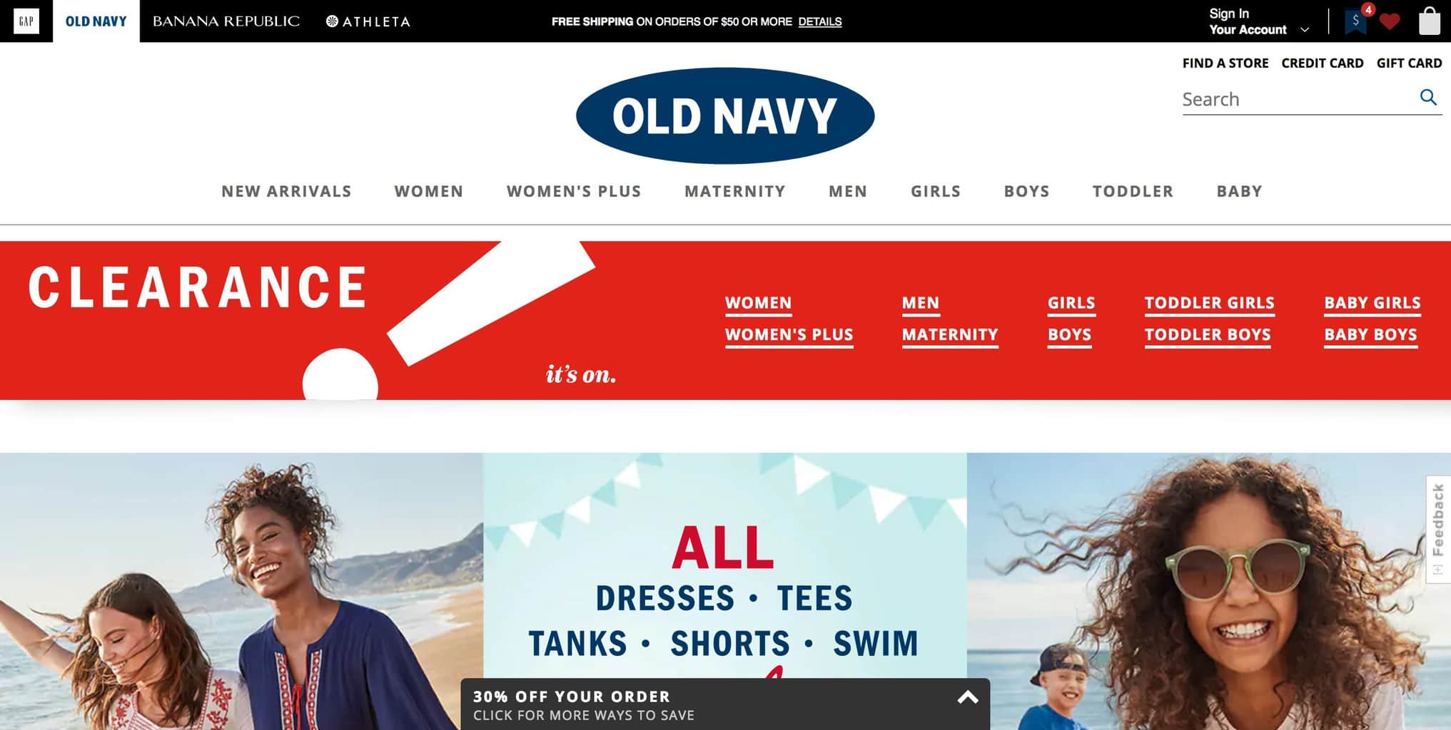 Best cheap shopping sites and clothing websites on a budget: Old Navy has amazing affordable clothing for women and men - cheap online clothing stores