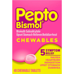 Pepto Bismol chewables