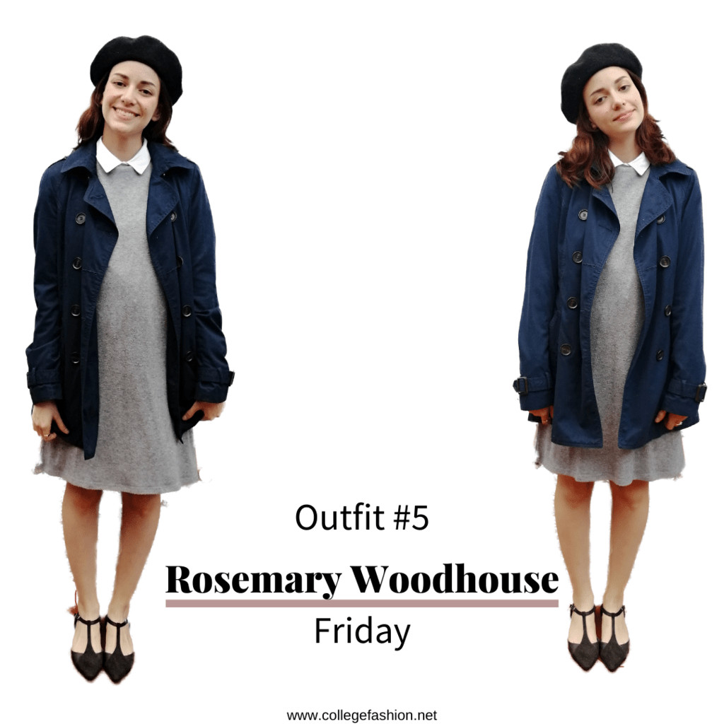 I dressed like Halloween Characters for a week Rosemary Woodhouse - halloween costume