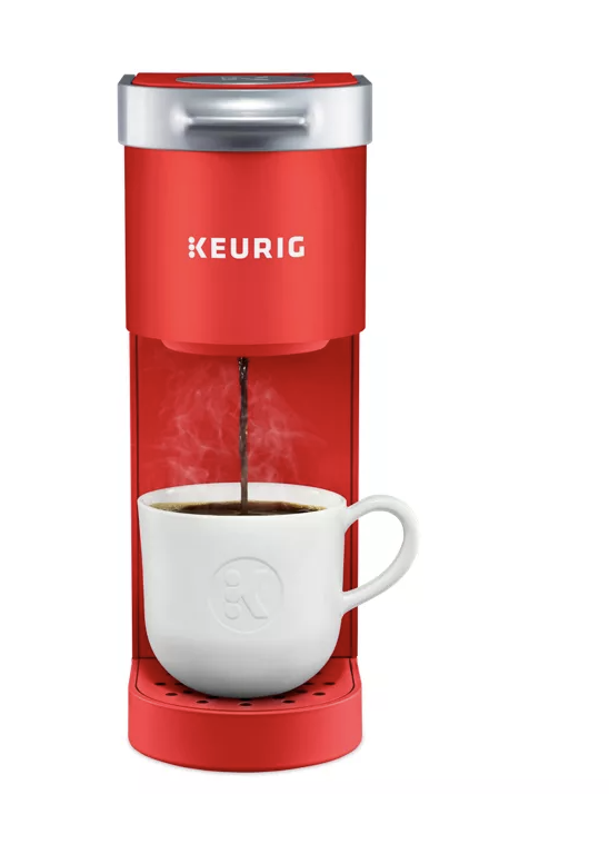 Red keurig coffee maker