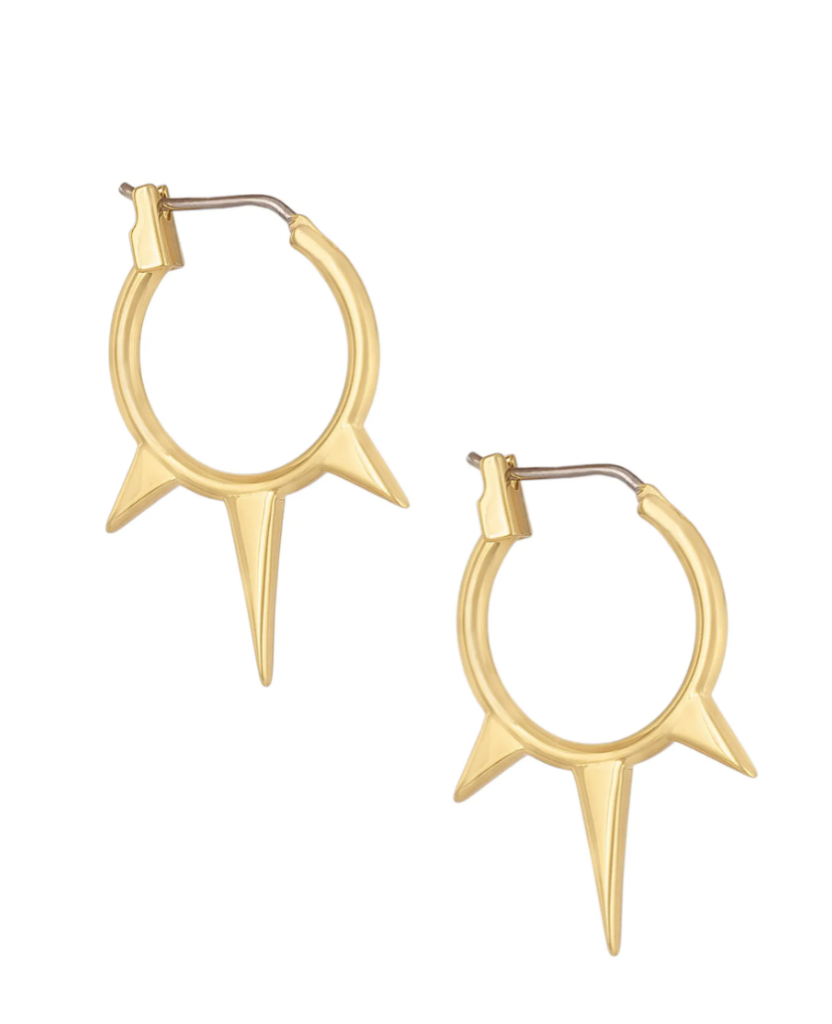 Edgy jewelry 101: Spike earrings for an edgy style