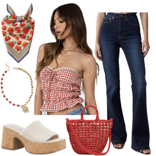 Tomato Girl Jeans Outfit