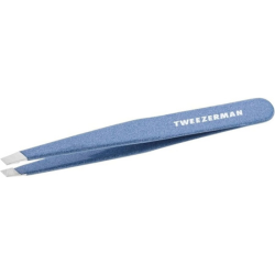 Tweezerman slant tip tweezers in sky blue