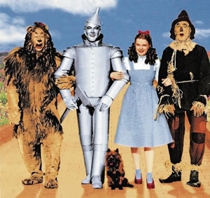 The Cast of the Wizard of Oz Halloween Costumes